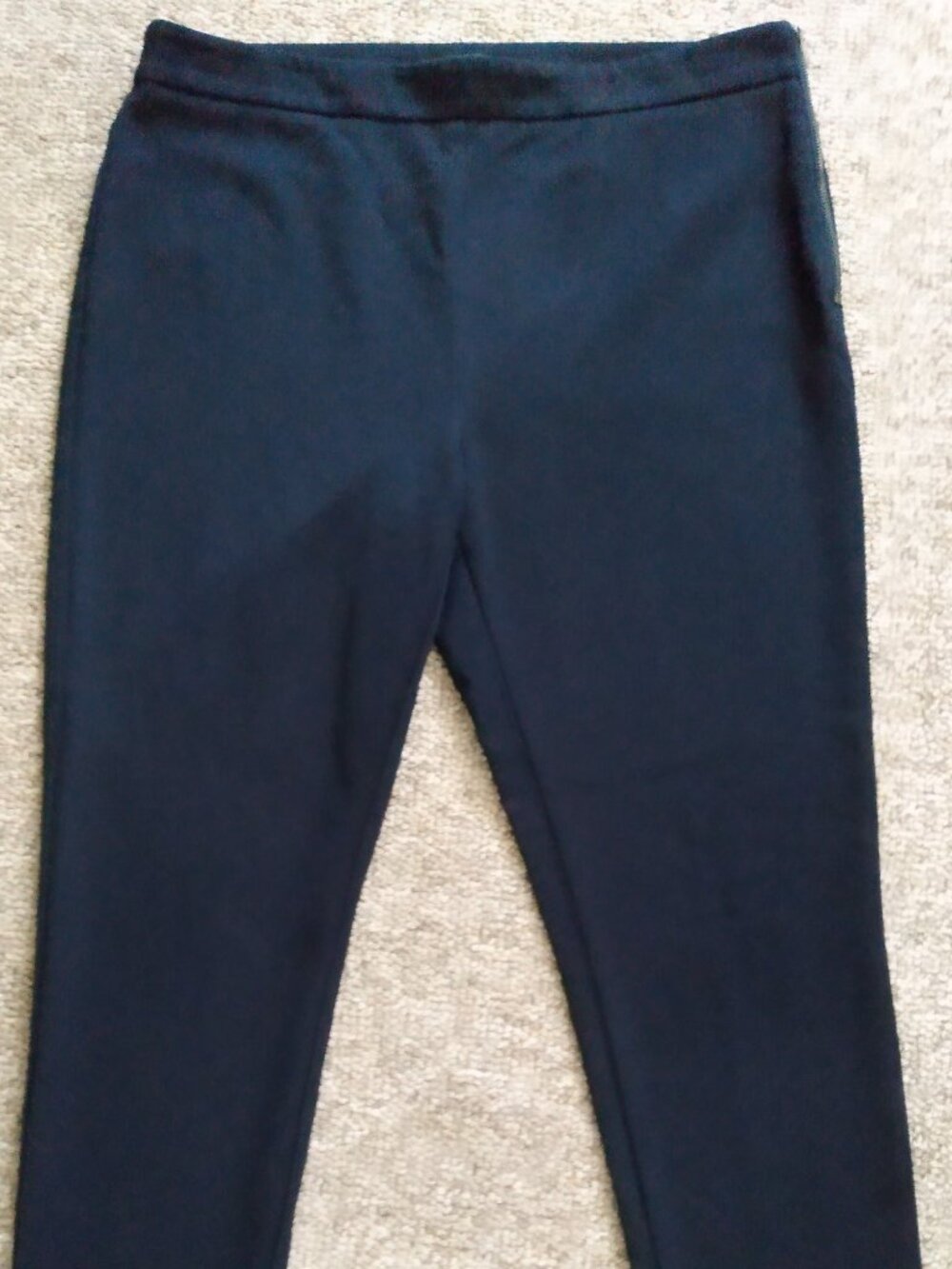 Ann Taylor Women's Cropped Navy Blue Pants Size 12 ~ NWOT